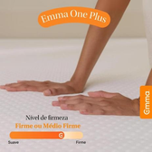 Imagem da oferta Colchão Casal Emma One Plus - Firme e Ortopédico com 10 anos de garantia