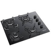 Imagem da oferta Cooktop 4 Bocas Itatiaia Essencial com Mesa de Vidro Temperado e Acendimento Automático Preto Bivolt
