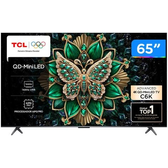 Imagem da oferta Smart TV 65" TCL 4K UHD MiniLED 65C6K 120Hz Google TV AiPQ Google Assistente 4 HDMI 2 USB - TVs