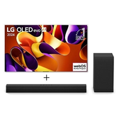 Imagem da oferta Combo Smart TV LG OLED Evo AI 4K 55 polegadas 2024 + Soundbar ST04