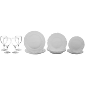 Imagem da oferta Aparelho de Jantar com Taça 16 Peças Nadir
