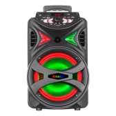 Imagem da oferta Caixa de Som Amplificada Amvox ACA 255 Hit Woofer 8" Portátil Bluetooth Preto Bivolt