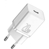 Imagem da oferta Carregador Baseus Super Si 20W Branco Tipo-C