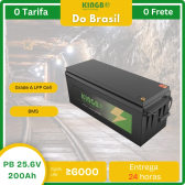 Imagem da oferta Faça BrasilKingbo Power 25.6V200AH 6000Cycleslife