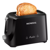 Imagem da oferta Tostador De Pães Pratic T18 700w Preto Mondial 220V