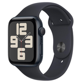 Imagem da oferta Apple Watch SE (GPS 44 mm) Caixa Meia-noite de Alumínio Pulseira Esportiva Meia-noite - MG