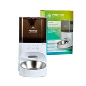 Imagem da oferta Smart Alimentador Pet Wi-Fi Positivo Casa Inteligente Agendamento de Porções por App Gravador de Voz 4