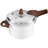 Imagem da oferta Panela de Pressão Brinox 4,2L Bege Ceramic Life Pressure
