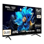 Imagem da oferta Smart TV TCL 50 Polegadas QLED 4K P7K WiFi Bluetooth Google TV HDR10+ Dolby Atmos Dolby Vision 50P7K