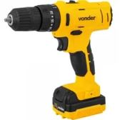 Imagem da oferta Parafusadeira Furadeira Com Impacto a Bateria Fonte Bivolt 12 Volts PFV-120I