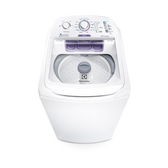 Imagem da oferta Máquina de Lavar Electrolux 8,5kg Branca Turbo Economia com Jet&Clean e Filtro Fiapos (LAC09)