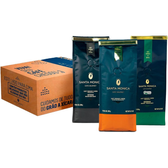 Imagem da oferta Pack Café Santa Monica Moídos Gourmet Intenso Orgânico e Tradicional 3 Unidades 250g