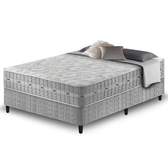 Imagem da oferta Cama Box + Colchão Casal Molas Ensacadas Alabama 138x188x61cm