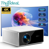 Imagem da oferta ThundeaL TDA7W Full HD 1080P Projetor Android 13 WiFi6 2G 32G Projetor 4k Vídeo TDA7 Controle de Voz 3D Smart Home Thea