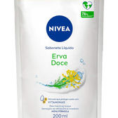 Imagem da oferta NIVEA Sabonete Líquido Refil Erva Doce 200ml - Fragrância refrescante de erva-doce sensação de pele macia e hidrata