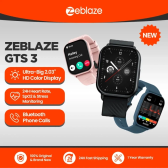 Imagem da oferta Zeblaze - GTS 3 Relógio Inteligente2.03 "Tela HD Monitor de Saúde 100 + Modos Esportivos