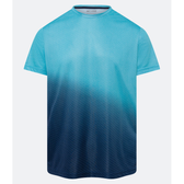 Imagem da oferta Camiseta Esportiva com Estampa Degradê e Etiqueta na Barra - Tam P