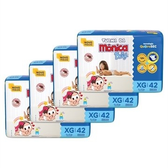 Imagem da oferta Fralda Descartável Turma da Mônica Tamanho XG - Total 168 Tiras