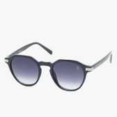 Imagem da oferta Óculos de Sol Polo London Club design Hexagonal Clássico Premium UV400 + Case Couro ECO VA5041-C1 (PRETO)