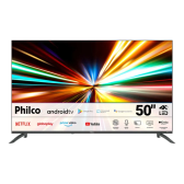 Imagem da oferta Smart Tv Philco 50 P50eaa 4k Led Android Tv Dolby Audio 110v220v