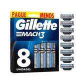 Imagem da oferta Carga para Aparelho de Barbear Gillette Mach3