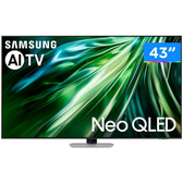 Imagem da oferta Samsung Smart Gaming TV 43" Neo QLED 4K 43QN90D Processador com AI Upscaling 4K Mini LED Painel até 144hz