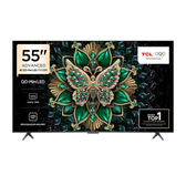 Imagem da oferta Smart TV 55 TCL C6K Premium 4K QD-Mini LED com Sistema Operacional Google TV Dolby Vision IQ Atmos Subwoofer HDR10+ 1