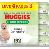 Imagem da oferta Pack Toalha Umedecida Disney Baby Huggies Max Clean Pacote 4 Unidades Leve Mais Pague Menos