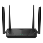 Imagem da oferta Roteador Wifi 6 Dual Band Mesh Gigabit 4 Antenas Intelbras W6-1500 Cor Preto