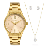 Imagem da oferta Kit Joias Condor Feminino Elegante Dourado - Co2035nhj/k4j