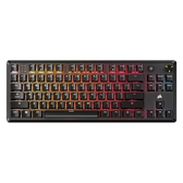 Imagem da oferta Teclado Mecânico Gamer Corsair K70 Core TKL Tenkeyless RGB LED Switch MLX Vermelho V2 Teclas ABS DS Preto - CH-911911E