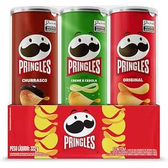 Imagem da oferta Pringles Pack Promo Salgadinho de Batata Frita 3 Sabores - Original Creme e Cebola e Churrasco