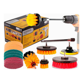 Imagem da oferta Kit 14 Escova Limpeza Pesada Encaixa Parafusadeira Furadeira - Oz