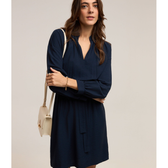 Imagem da oferta Vestido em Viscose com Cintura Ajustada e Decote V Tam PP