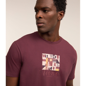 Imagem da oferta Camiseta em Algodão com Estampa Wine