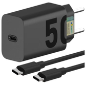 Imagem da oferta Carregador Super Turbo 50W Ultra Rápido Tipo C Com Carregamento Rápido Power Delivery + Cabo Tipo C Compatível Com To