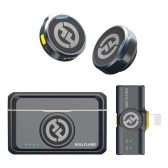 Imagem da oferta Microfone Duplo Hollyland Lark M2 Duo iPhone Lightning Ios Cor Preto