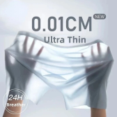 Imagem da oferta Cueca Boxers de Seda Gelo sem Costura Sexy