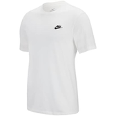 Imagem da oferta Camiseta masculina Nike Sportswear Club camisa Nike masculina com ajuste clássico branca/preta GG