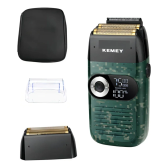 Imagem da oferta Barbeador Elétrico Kemei 2027 Shaver Recarregavel Sem Fio