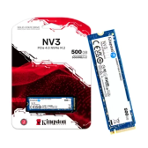 Imagem da oferta SSD 500gb M.2 Nvme PCie 4 5000mbs Leit - 3000mbs Grav Nv3 Snv3s500g Kingston