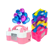 Imagem da oferta Bomba de ar Elétrica Inflador Encher Balões Maquina Festas Bexiga infla rapido com bicos