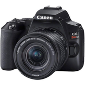 Imagem da oferta Câmera Canon SL3 DSLR com 24.1MP 3" Gravação em Full HD - EF-S 18-55MM Compacto