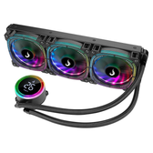Imagem da oferta Water Cooler Rise Mode Aura Ice Black ARGB 360mm AMD/Intel - RM-WAIB-06-ARGB