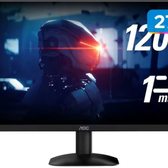 Imagem da oferta Monitor AOC 27" 120Hz 1ms Gaming IPS Adaptive-Sync 27B35H