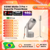 Imagem da oferta Projetor XGIMI MoGo3 Pro Google TV e Netflix 1080P Dolby Audio Projetor portátil de cinema ao ar livre para jogos e fes