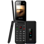 Imagem da oferta Celular Flip Vita 4G Dual Chip MP3 Preto Multi - P9227