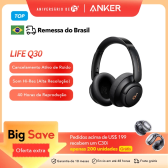 Imagem da oferta Soundcore by Anker Life Q30 Fones de ouvido híbridos com cancelamento de ruído ativo sem fio Blueto