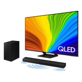 Imagem da oferta Smart Tv 65 Qled 4k 65q70d + Soundbar Hw-b550/zd