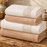 Imagem da oferta Jogo De 4 Toalhas de banho Tquio Altenburg